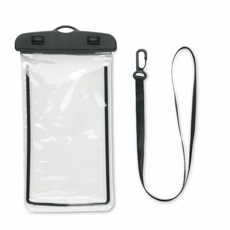 Funda impermeable publicitaria para teléfono
