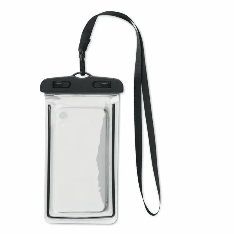 Funda impermeable publicitaria para teléfono