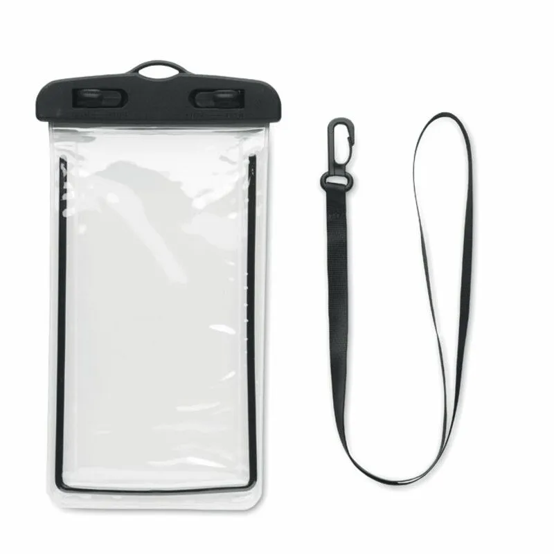 Funda impermeable publicitaria para teléfono