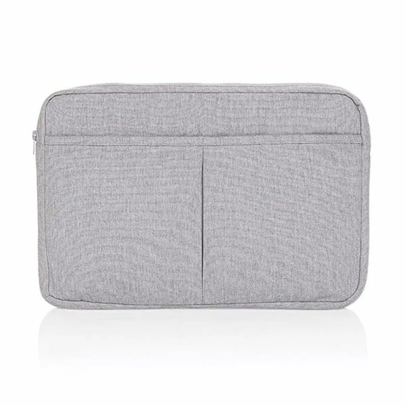 Funda portátil corporativa 15,6" de algodón reciclado Laluka