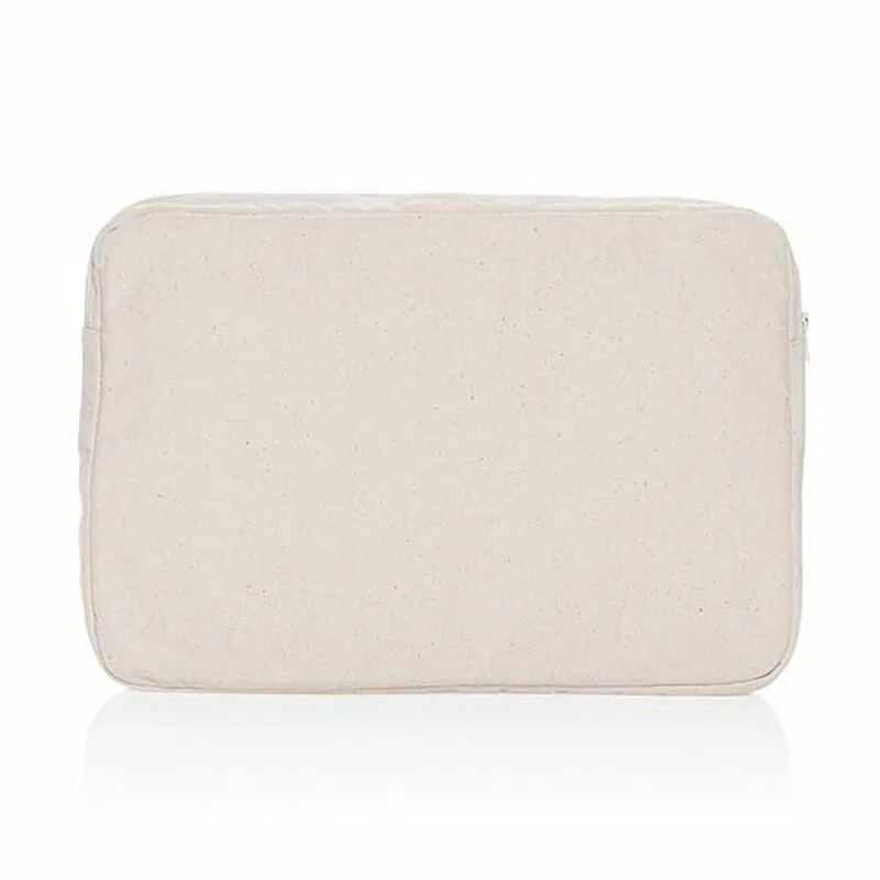 Funda portátil corporativa 15,6" de algodón reciclado Laluka