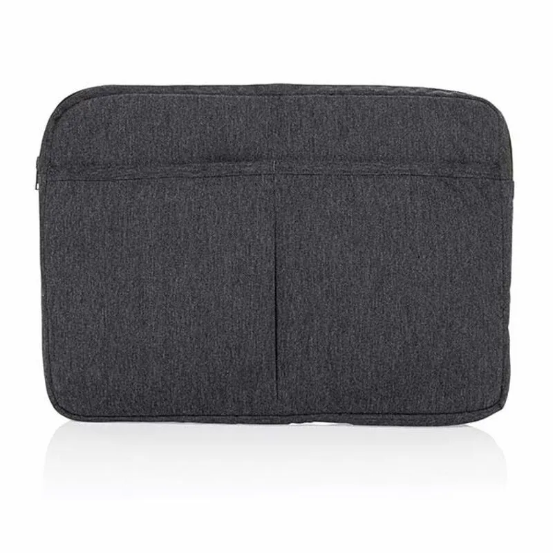 Funda portátil corporativa 15,6" de algodón reciclado Laluka