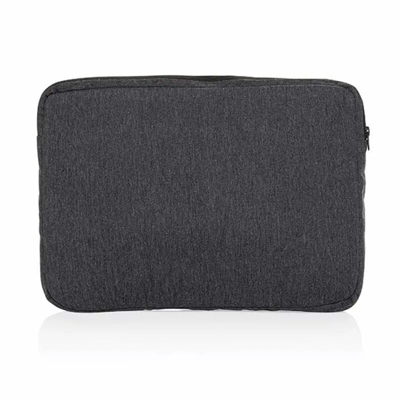 Funda portátil corporativa 15,6" de algodón reciclado Laluka