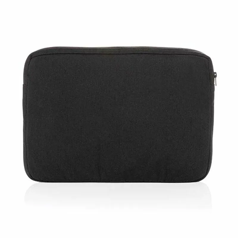 Funda portátil corporativa 15,6" de algodón reciclado Laluka