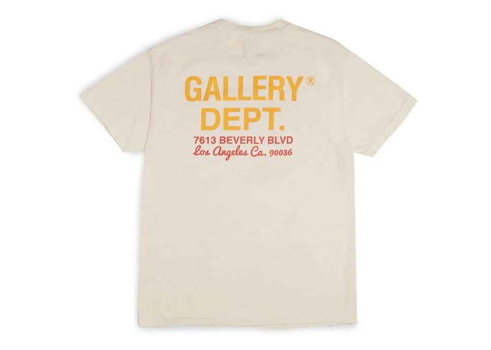 GALLERY DEPT. EBAY TSHIRT CREAM