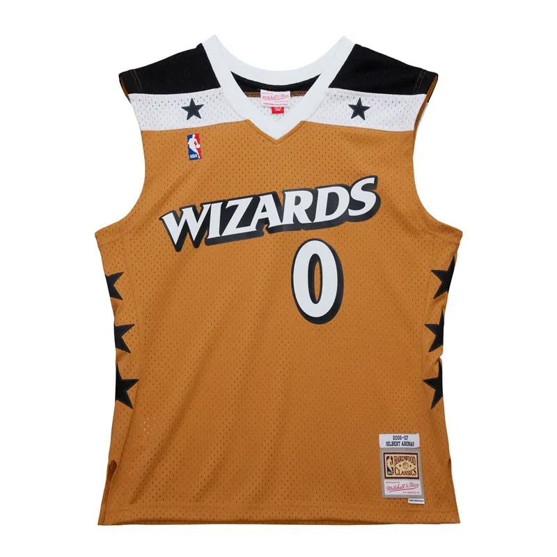 GILBERT ARENAS WASHINGTON WIZARDS HARDWOOD CLASSIC 0607 DORADA