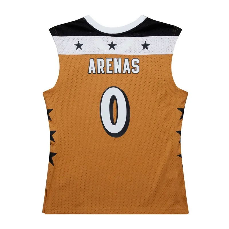 GILBERT ARENAS WASHINGTON WIZARDS HARDWOOD CLASSIC 0607 DORADA