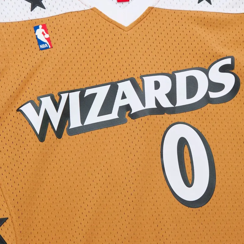 GILBERT ARENAS WASHINGTON WIZARDS HARDWOOD CLASSIC 0607 DORADA