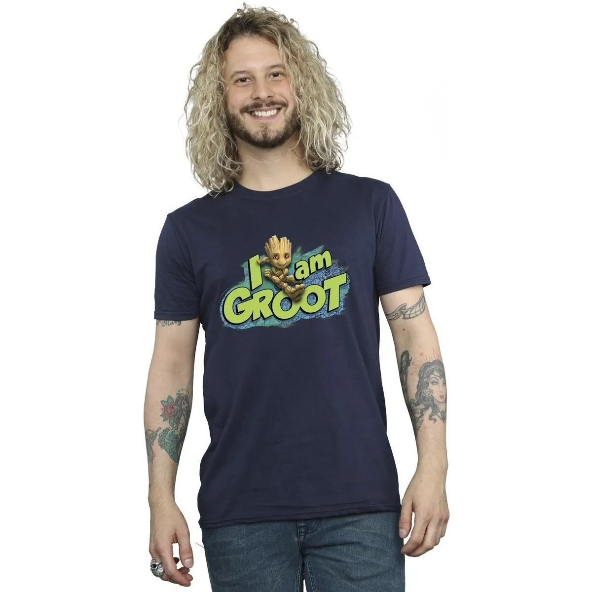 Guardians Of The Galaxy I Am Groot Jumping