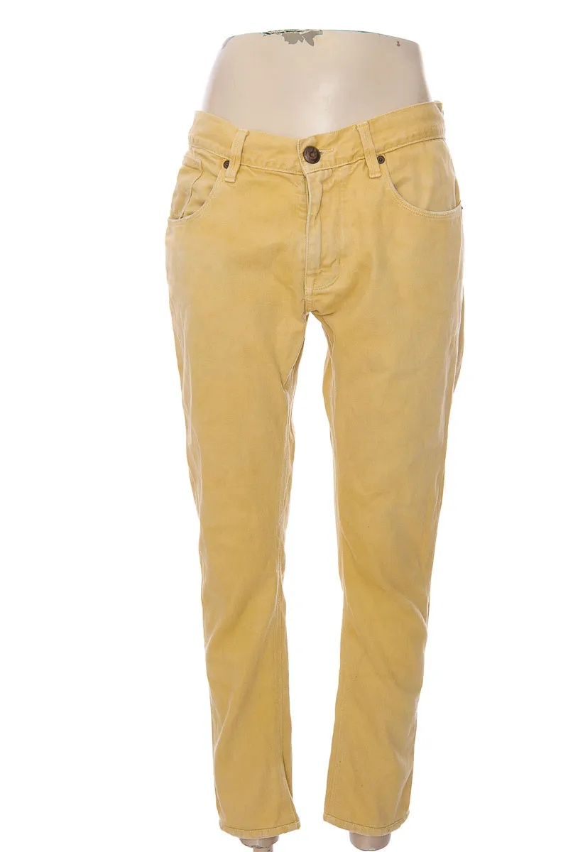 JEAN COLOR AMARILLO  TENNIS