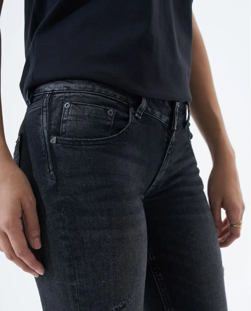 Jean Jegging fit con rotos para mujer