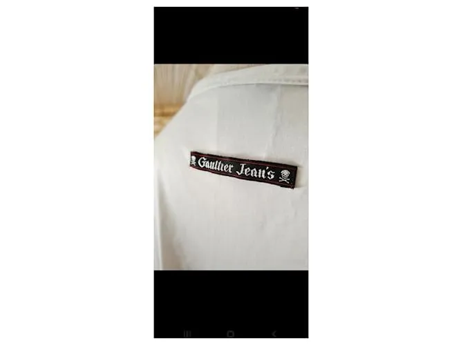 Jean Paul Gaultier Tops Blanco 