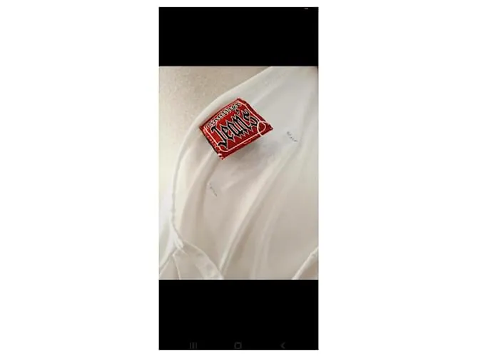 Jean Paul Gaultier Tops Blanco 