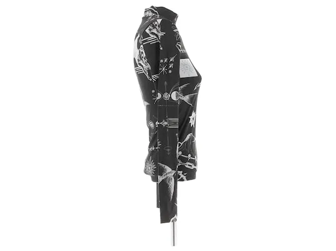 JEAN PAUL GAULTIER Tops T.US 1 poliéster Negro 