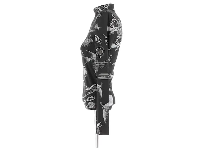 JEAN PAUL GAULTIER Tops T.US 1 poliéster Negro 