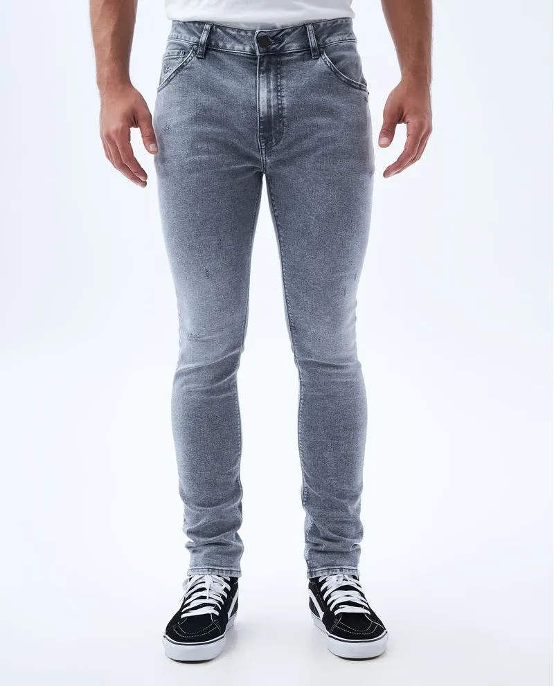 Jean Skinny fit tiro bajo para hombre