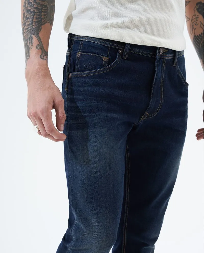 Jean Slim and Straight fit para hombre