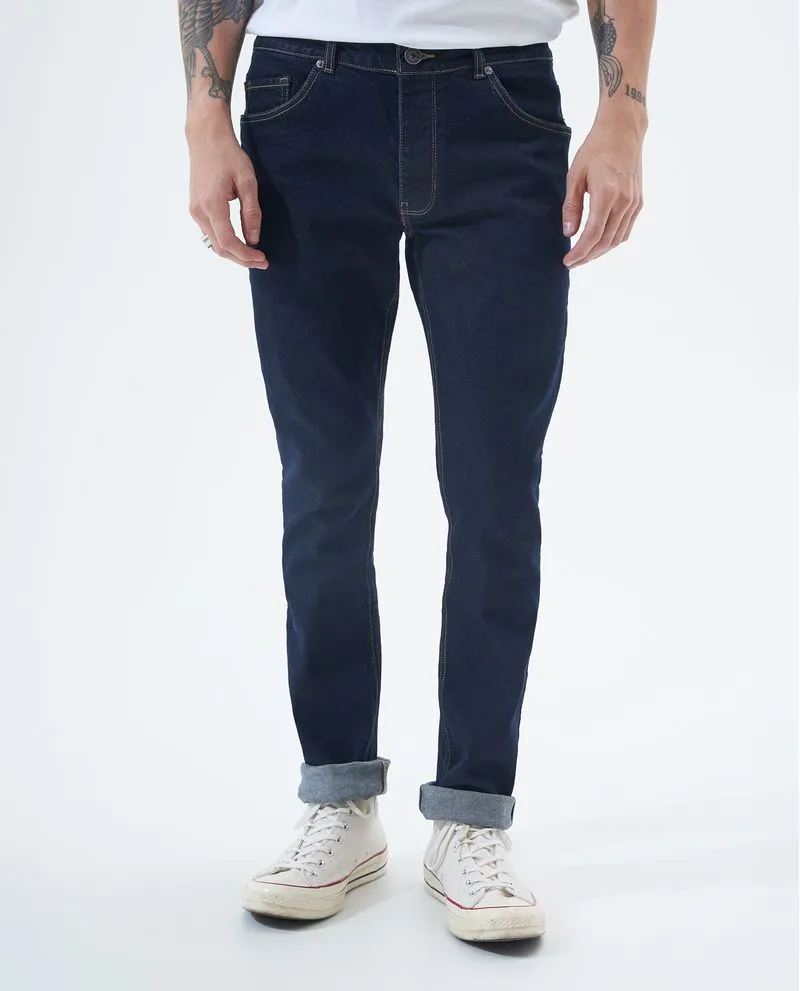 Jean Slim fit tiro bajo para hombre