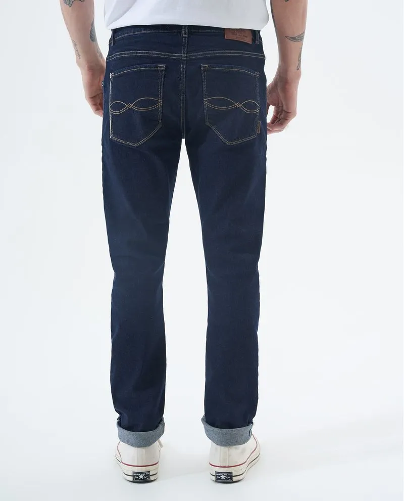 Jean Slim fit tiro bajo para hombre