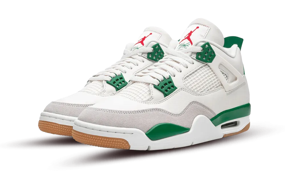 JORDAN 4 RETRO  SB PINE GREEN