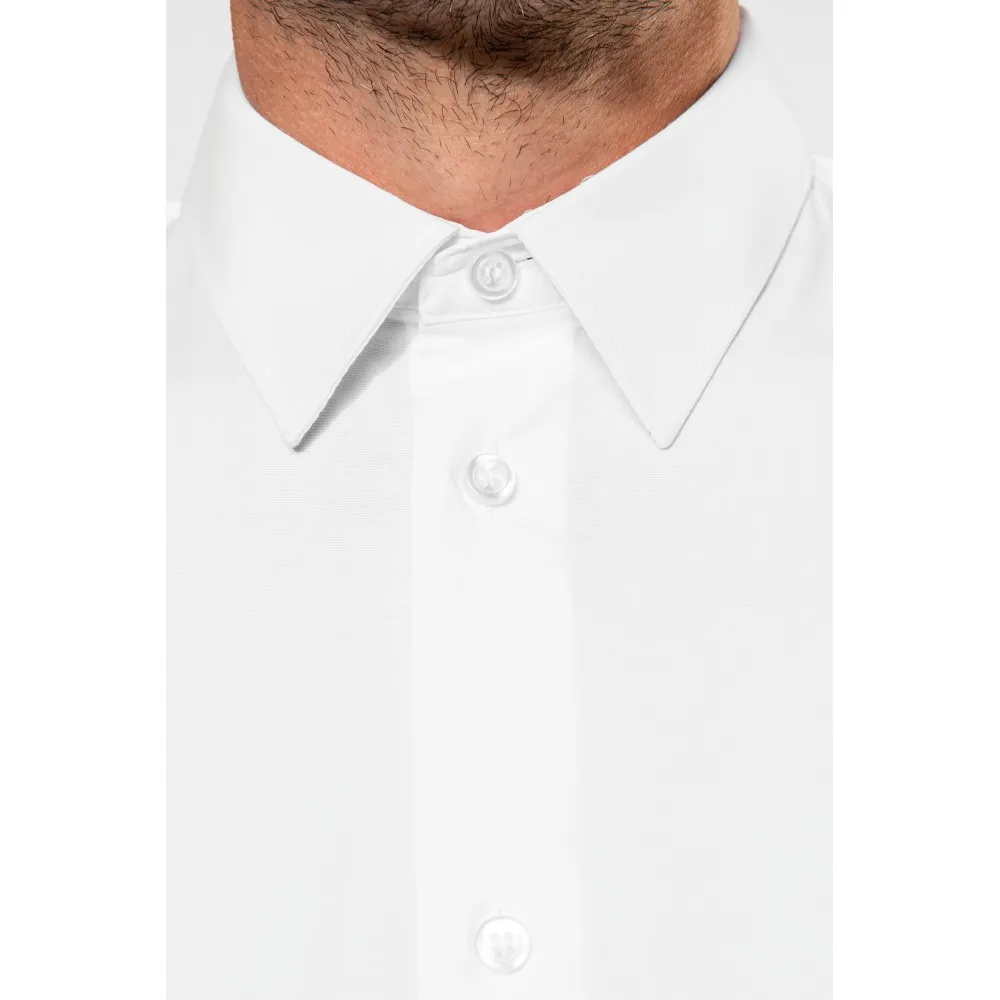 K529CAMISA STRECH MANGA LARGA HOMBRE