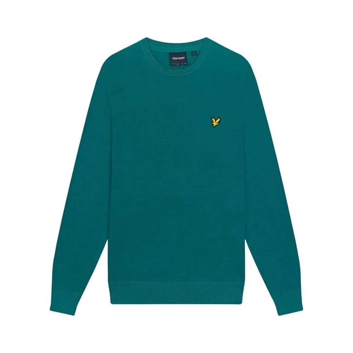 KN821V CREW NECK154 COURT GREEN