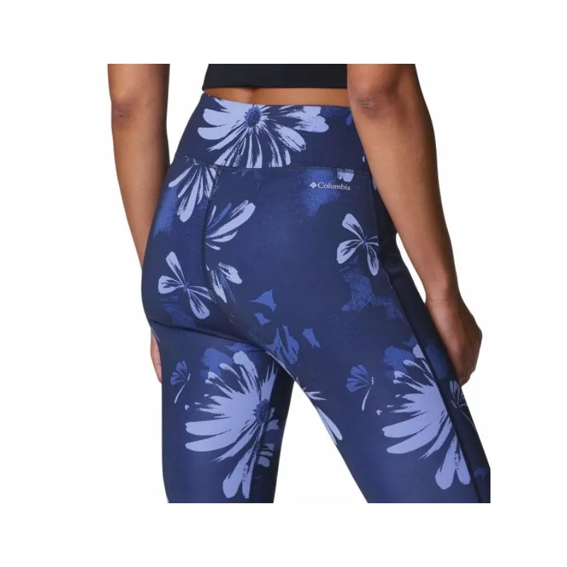 Leeging Columbia Lodge™ Print 7/8 Tight (Nocturnal Typhoon Bloom) Mujer