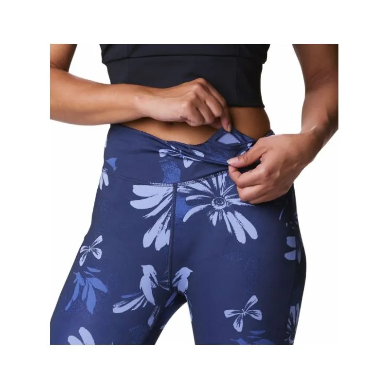 Leeging Columbia Lodge™ Print 7/8 Tight (Nocturnal Typhoon Bloom) Mujer