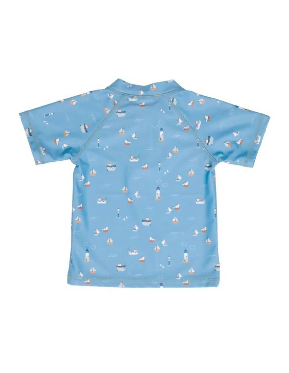 LITTLE DUTCH  CAMISETA UPF +50 SAILORS BAY AZUL OSCURO