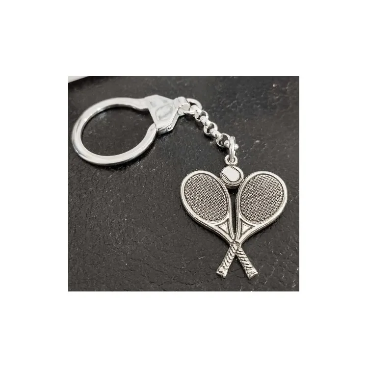 Llavero personalizados Deportes en plata de ley