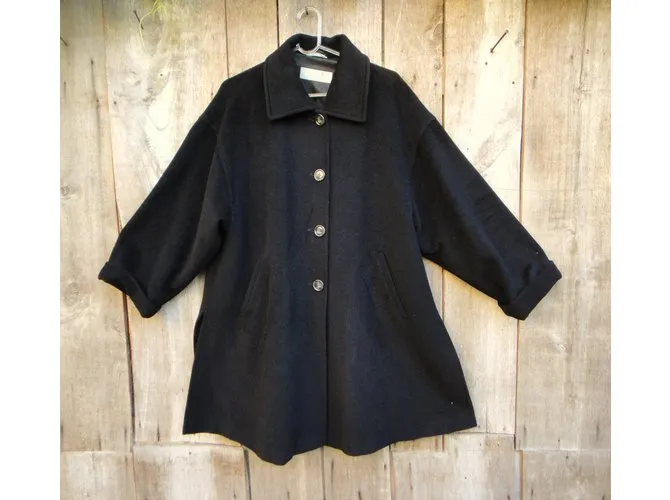 Max Mara Capa Negro 