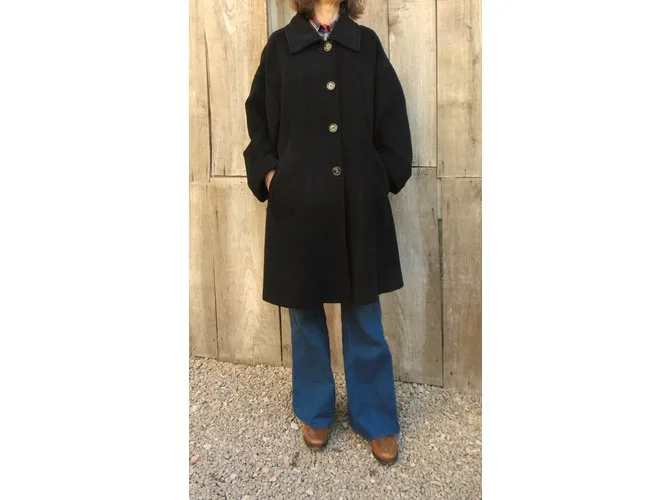 Max Mara Capa Negro 