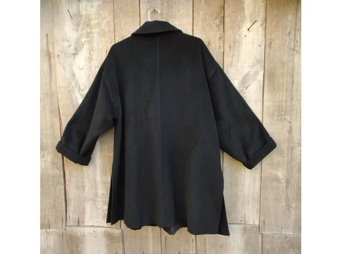 Max Mara Capa Negro 