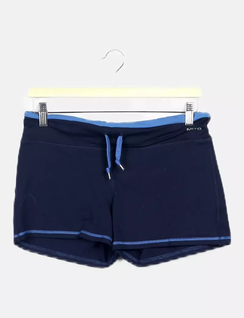 Mito Short azul marino técnico