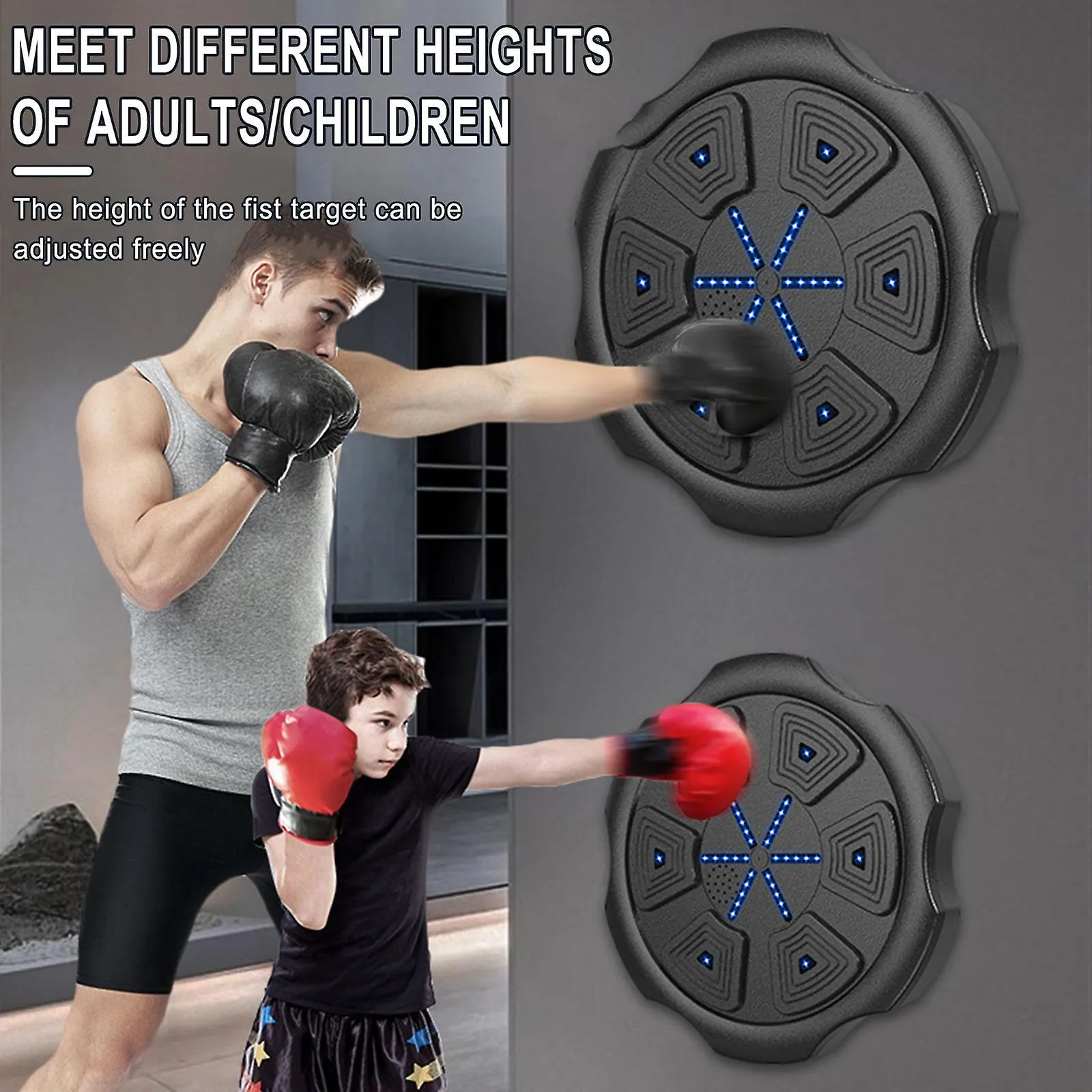 Máquina de boxeo inteligente Música Boxeo Deportes Fitness Entrenador de boxeo
