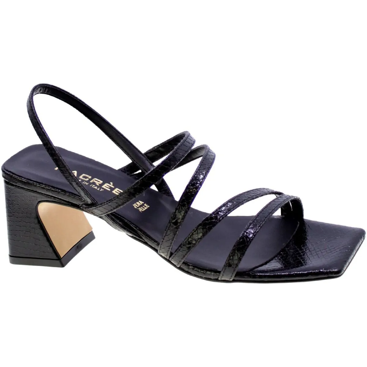 NacrÈe Sandalo Donna Nero 2305m003