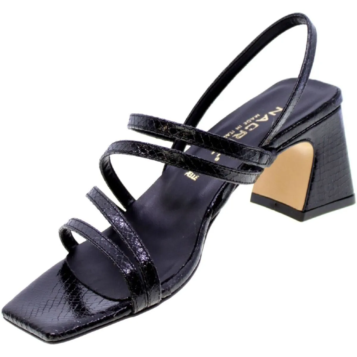 NacrÈe Sandalo Donna Nero 2305m003