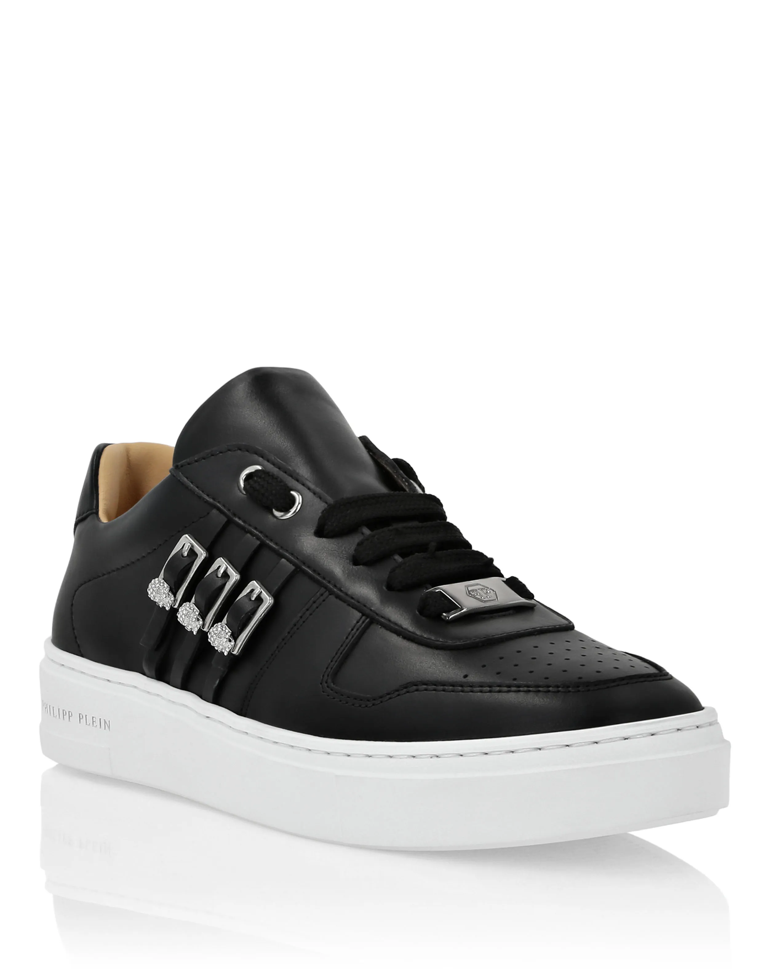 NAPPA LEATHER LOTOP SNEAKERS SKULL