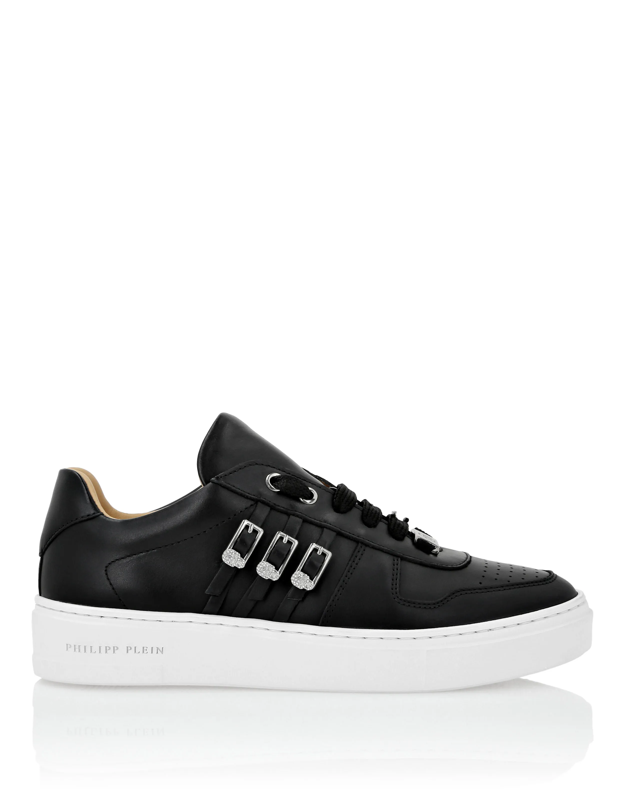 NAPPA LEATHER LOTOP SNEAKERS SKULL