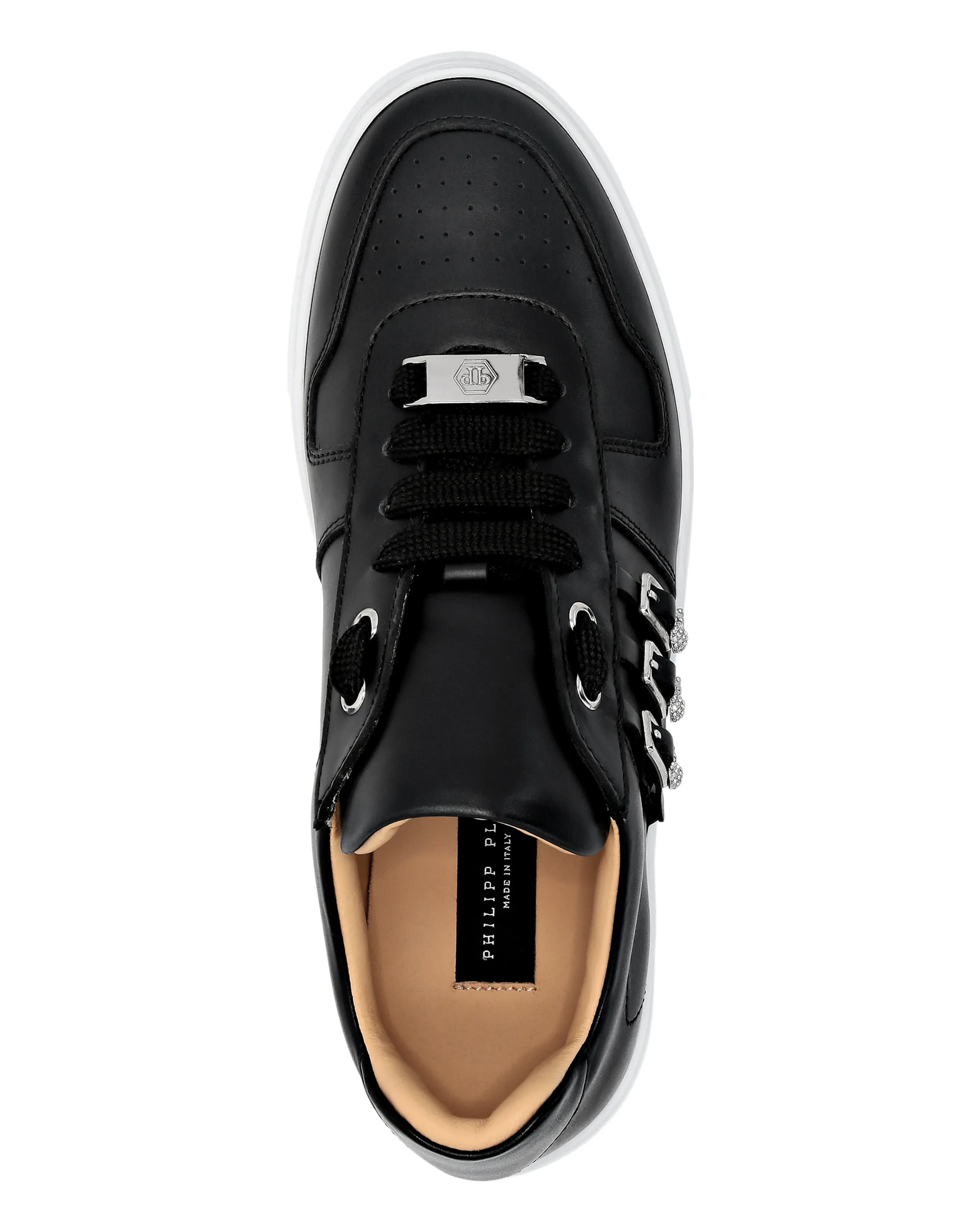 NAPPA LEATHER LOTOP SNEAKERS SKULL