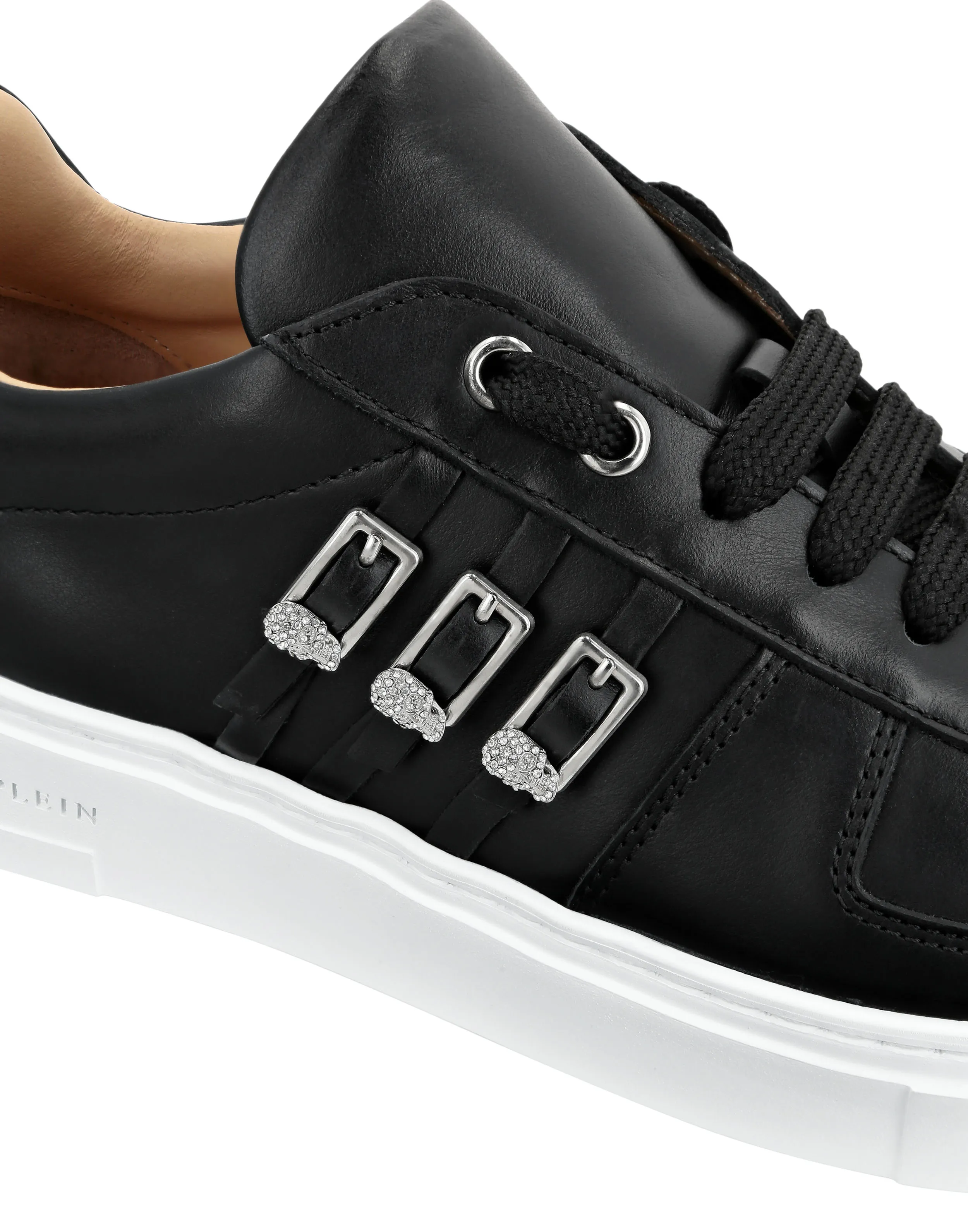 NAPPA LEATHER LOTOP SNEAKERS SKULL