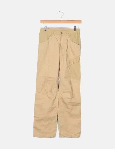 NoName Pantalon técnico beige