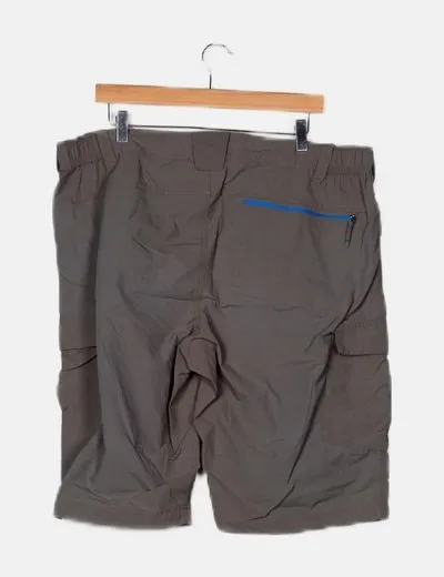 NoName Short técnico gris