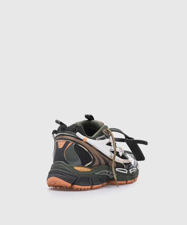 OFFWHITE BE RIGHT BACK GREEN SNEAKERS