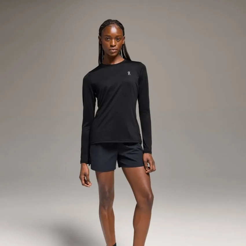 On Mujer Capa intermedia Core Long T Negro 