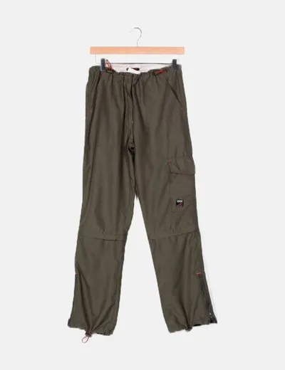 Pacific Motion Pantalón verde técnico
