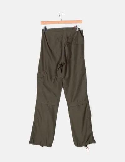 Pacific Motion Pantalón verde técnico