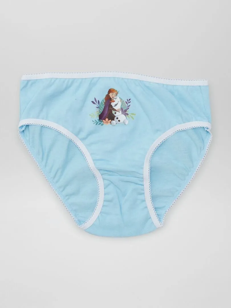 PACK DE 3 BRAGUITAS 'FROZEN'  AZUL