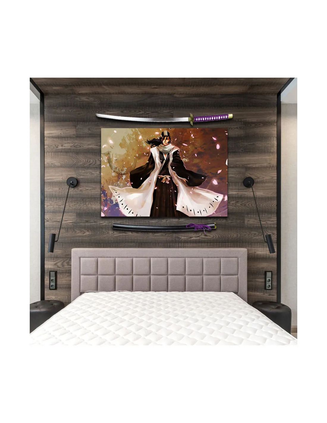 Pack Senbonzakura Kuchiki Byakuya + Estandarte, Bleach