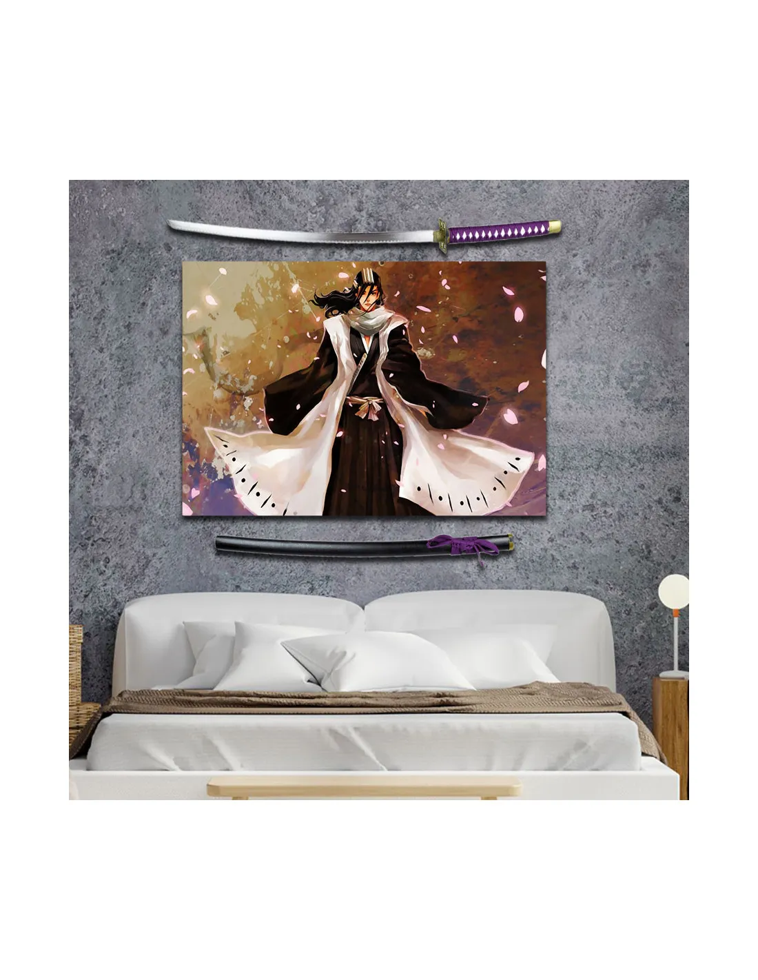 Pack Senbonzakura Kuchiki Byakuya + Estandarte, Bleach